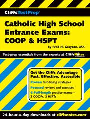 Catholic high school entrance exams /