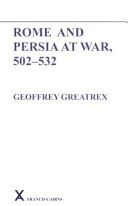 Rome and Persia at war, 502-532 /