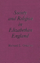 Society and religion in Elizabethan England /