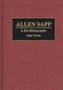 Allen Sapp : a bio-bibliography /