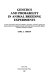Genetics and probability in animal breeding experiments : a primer and reference book on probability, segregation, assortment, linkage and mating systems for biomedical scientists who breed and use genetically defined laboratory animals for research /