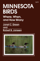 Minnesota birds : where, when, and how many /