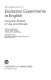 Elicitation experiments in English ; linguistic studies in use and attitude /