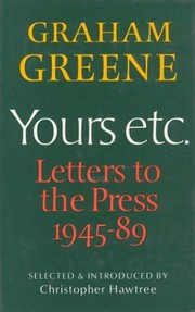 Yours etc. : letters to the press /