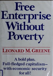 Free enterprise without poverty /