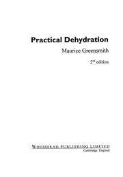 Practical dehydration /