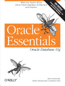 Oracle essentials : Oracle database 11g /