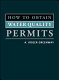 How to obtain water quality permits /