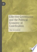 Effective Governance and the Political Economy of Coordination /