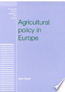 Agricultural policy in Europe /