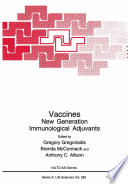 Vaccines : New Generation Immunological Adjuvants /