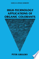 High-Technology Applications of Organic Colorants /