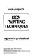 Ralph Gregory's sign painting techniques : beginner to professional /