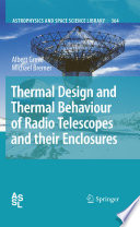 Thermal design and thermal behaviour of radio telescopes and their enclosures /