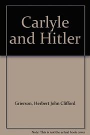 Carlyle and Hitler.
