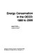 Energy conservation in the OECD, 1980-2000 /