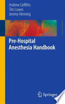 Pre-hospital anaesthesia handbook /