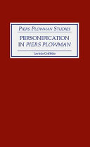 Personification in Piers Plowman /