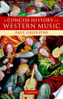 A concise history of western music /