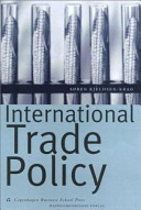 International trade policy a contemporary analysis /
