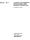 An appraisal of the hydrogeological processes involved in shallow subsurface radioactive waste management in Canadian terrain /