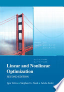 Linear and nonlinear optimization /