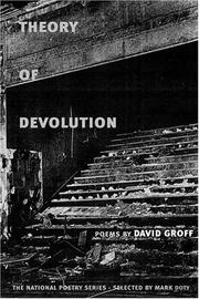 Theory of devolution : poems /