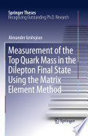 Measurement of the top quark mass in the dilepton final state using the matrix element method /