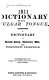 1811 dictionary of the vulgar tongue : a dictionary of buckish slang, university wit, and pickpocket eloquence /