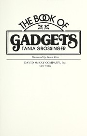 The book of gadgets /
