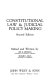 Constitutional law & judicial policy making /
