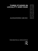 Three studies in locality and case /