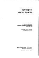 Topological vector spaces /