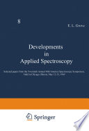 Developments in Applied Spectroscopy : Selected papers from the Twentieth Annual Mid-America Spectroscopy Symposium, Held in Chicago, Illinois, May 12-15, 1969 /