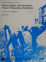 Water supply and sanitation project preparation handbook.