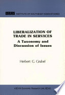 Liberalization of trade in services : a taxonomy and discussion of issues /