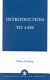 Introduction to law /