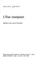 L'Etat enseignant /