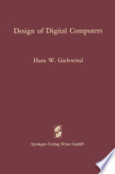 Design of digital computers : an introduction, /