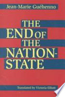 The end of the nation-state /