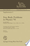 Few-Body Problems in Physics '95 : In memoriam Professor Paul Urban /