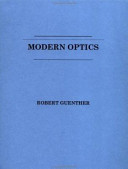 Modern optics /