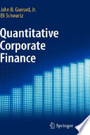 Quantitative corporate finance /