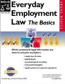 Everyday employment law : the basics /