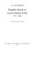 Pamphlet attacks on Alexander Pope, 1711-1744 ; a descriptive bibliography /