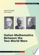 Italian mathematics between the two world wars /