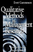 Qualitative methods in management research /