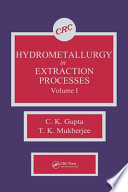 Hydrometallurgy in extraction processes /