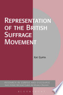 Representation of the British suffrage movement /
