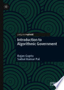 Introduction to algorithmic government /